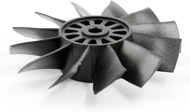 VERBANA RC Model Airplane 70mm EDF 12 Leaf Blade Guided Flow Fan for RC Aircraft Drone Drive Pipe Bucket Accessories