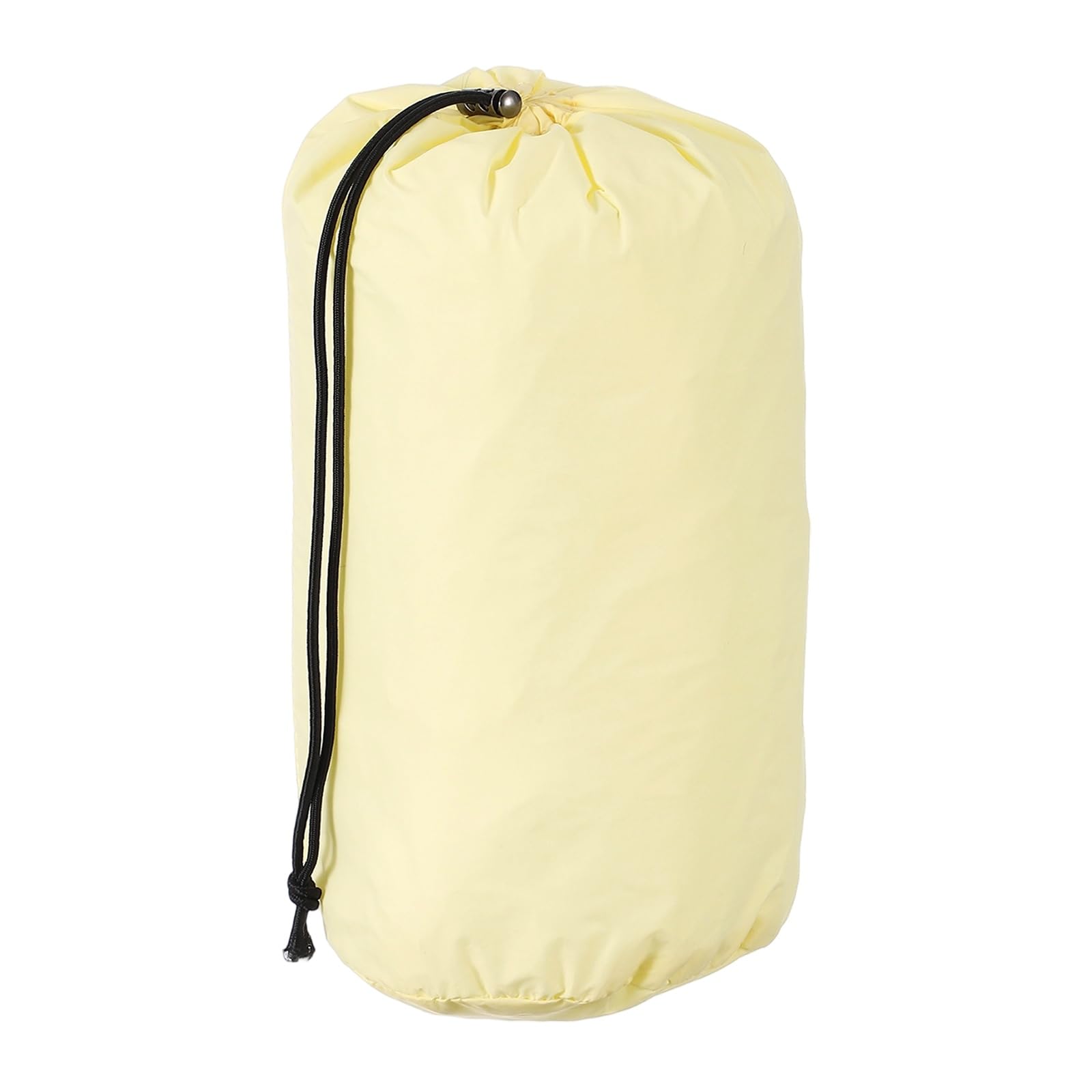 YELARXI Stuff Sack, Sleeping Bag Storage Sack, Waterproof Outdoor Storage Ultralight Portable Drawstring Storage Bag - Fitting for (Camping/Backpacking/Traveling/Hiking) 5 x 10 In & Beige