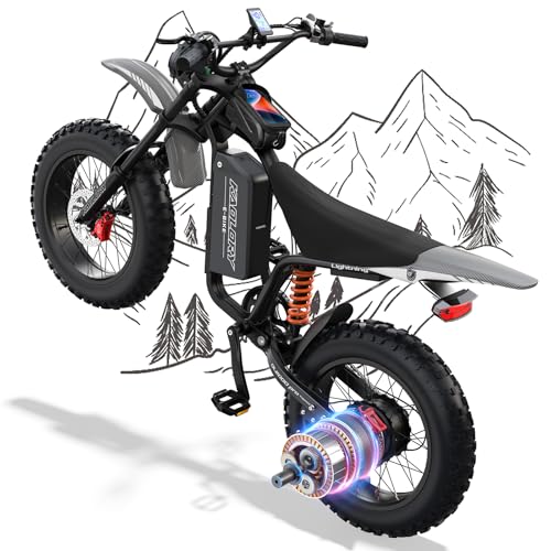 5000W Electric Bike for Adults, 45MPH Fast Ebike with 60V