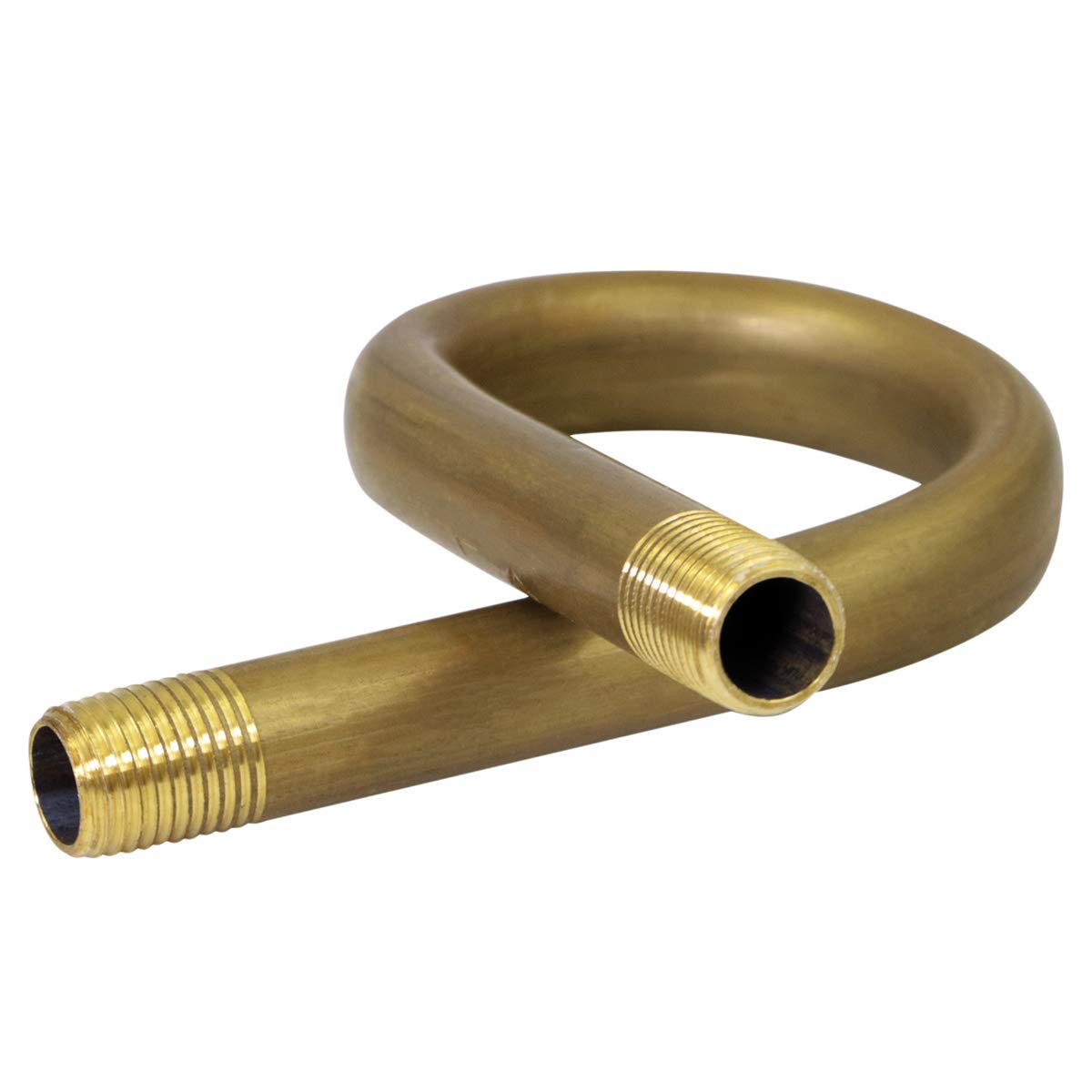 Supply Giant CSQB0014 Pigtail Pipe 1/4 in. MIP Brass Angle