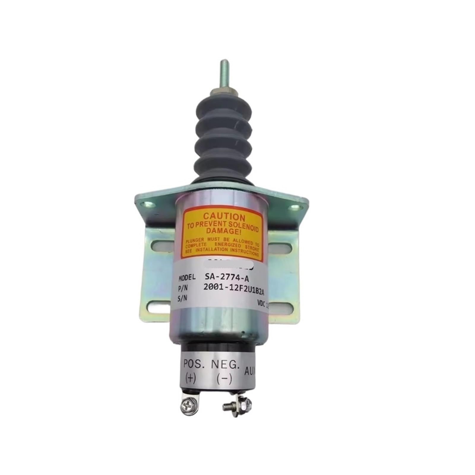 Solénoïde d'arrêt SA-2774-A 2001-12F2U1B2A 12V pour pompe injection