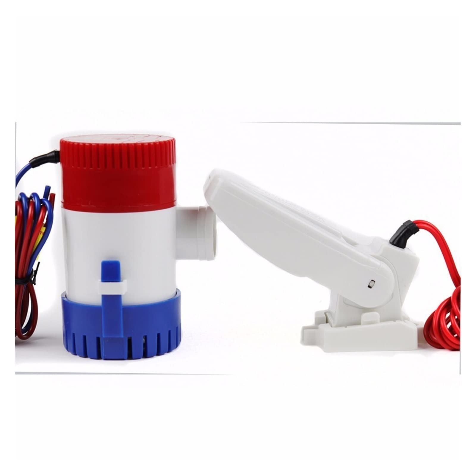 Elektrische Miniboot-Lenzwasserpumpe mit Schwimmerschalter Kajakregel 12V24V(500 12V)