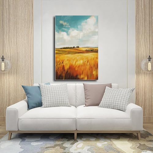 Poster sur toile Peaceful Prairie évocation de sérénité pour la maison
