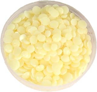 Candelilla Wax (Vegan Candelilla Wax‌),Vegetable Wax, Pellets- for DIY Cosmetics (Lipsticks, Lip Balms), Soap & Candle Making, Beeswax Alternative(100g/3.52oz)