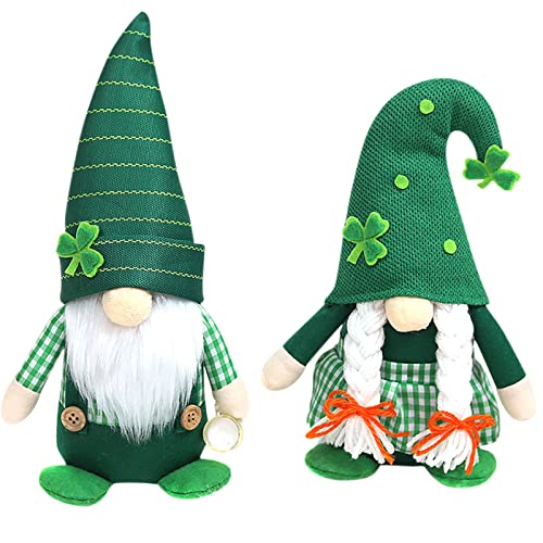Leprechaun - Juego de adornos de elfo sueco enano para mujeres y niños, adornos para el hogar, cocina, oficina, cafetería, fiesta, decoración