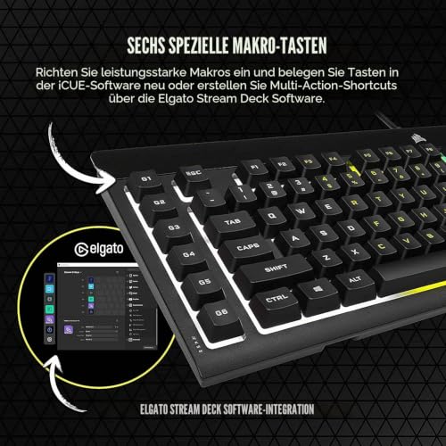 Corsair K55 RGB Pro (CH-9226765-NA) 15666435 Schwarz – Ansicht 4