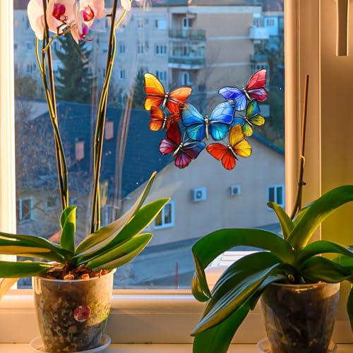 Vinilos decorativos mariposas 3D removibles, impermeables miniatura 4
