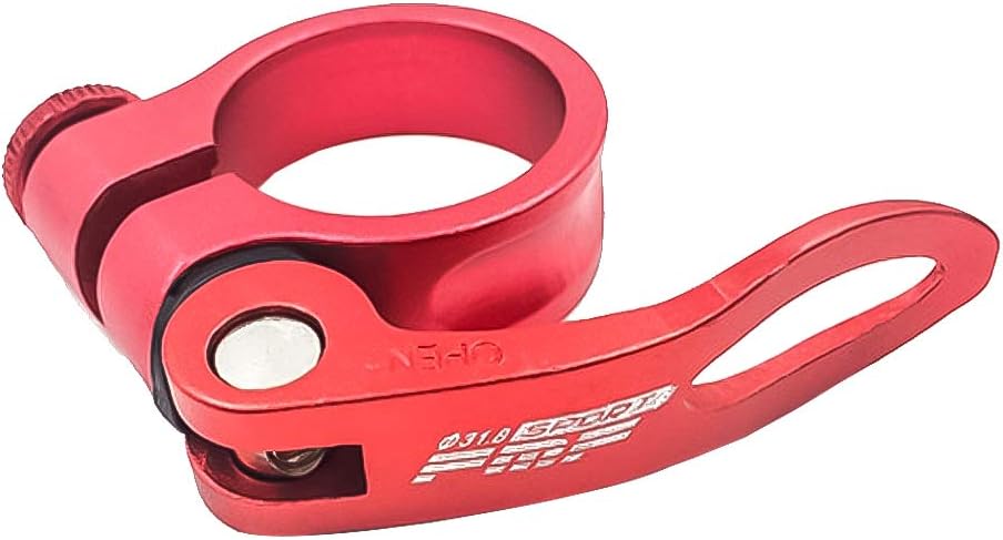 Bicycle Quick Release Seatpost Clamp 31.8mm 34.9mm MTB Road Bike Casual Aluminium Alloy Tube Clip