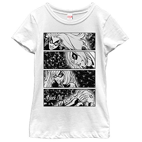 Fifth Sun Girl's Black Cat T-Shirt