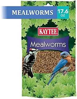 Kaytee 100505655 Mealworms, 17.6 oz, 17.6 Ounce