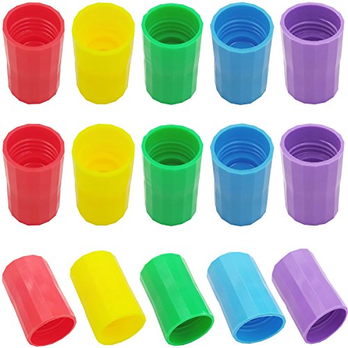 Mayam 15 Pieces Vortex Bottle Connectors Tornado Connector Cyclone Tube