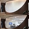 SW PDLC Smart Film Electric Smart Glass Switchable Window Tint for Home, Office, Bathroom and Meeting Room, A4 Size Sample, 8.3X11.71