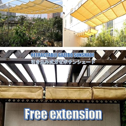 Red de protección solar en forma de U de repuesto exterior 8