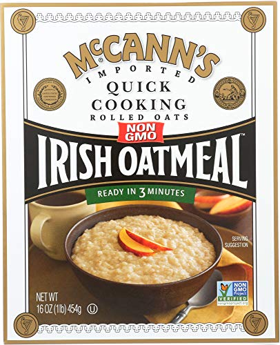 Avena irlandesa de cocción rápida Mccann's, 16 oz (Pack de 12)