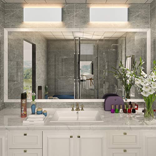 Aipsun 15.75in Matte White Modern Vanity Light Up and Down LED Vanity Light for Bathroom Wall Lighting Fixtures (Warm Light 3000K) by Aipsun - Used condition - Image 4