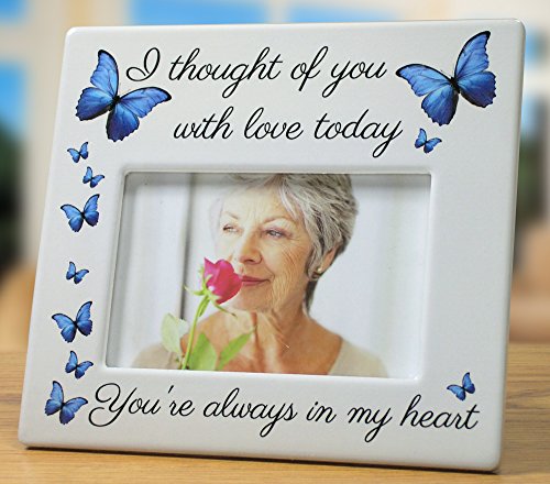 Memorial Picture Frame - Custom - I Thought of You