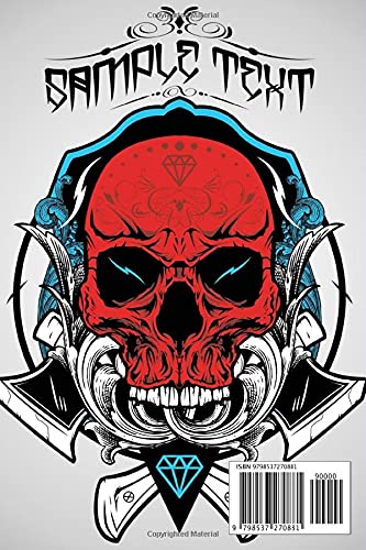 Tic Tac Toe: Games Fun Activities for Kids / Paper & Pencil Workbook for Games, Smart gifts for Family | Skull Cover by Sigrun Frey image 3