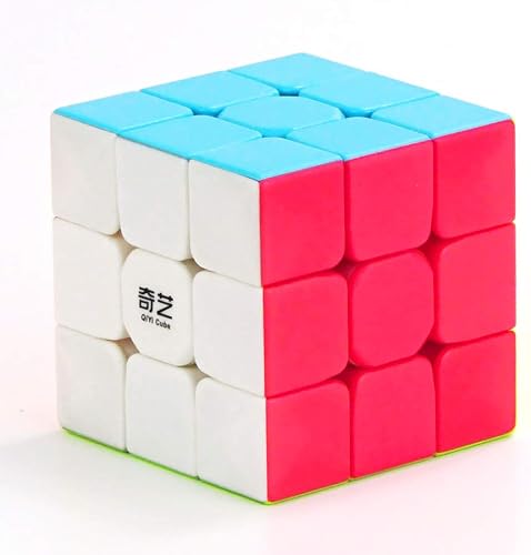 CuberSpeed QY Toys Warrior S 3x3 Stickerless Speed Cube Puzzle Warrior S 3x3x3 Stickerless Cube