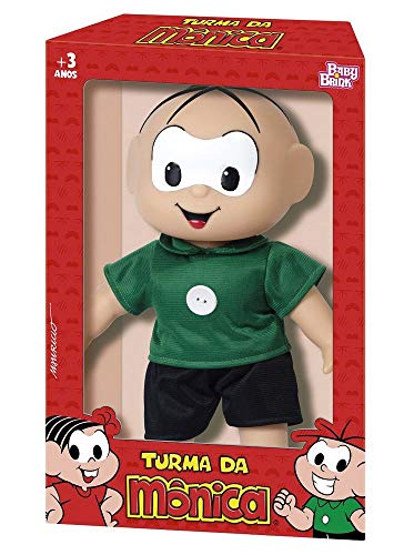 Boneco New Cebolinha Clássicos 40 cm Turma da Mônica 1026 Novabrink