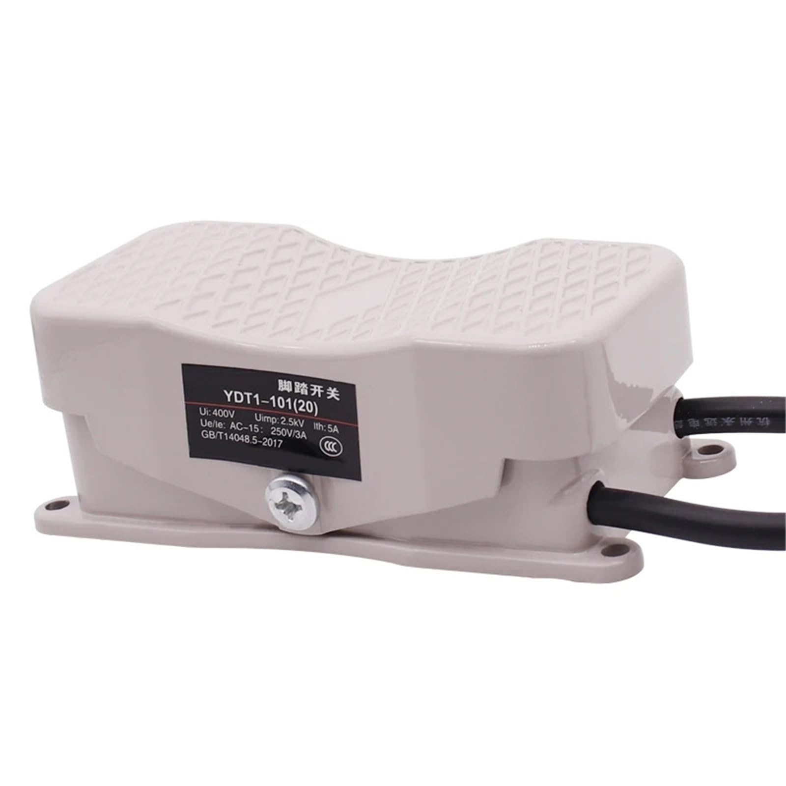 Interruptor de pie con pedal de doble control y marcha atrás para motor de 220V 7