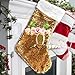 Katie Doodle Unicorn Christmas Stocking for Kids Girls - Custom Gold Flip Sequins [Limited Edition]