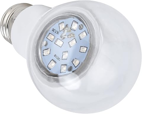 2 Lampadine Viola, 5W 450lm LED Luce Nera con Angolo del Fascio di 180 Base E26 E27 per Vernice per Corpo per Feste Illuminazione Al Neon Fluorescente