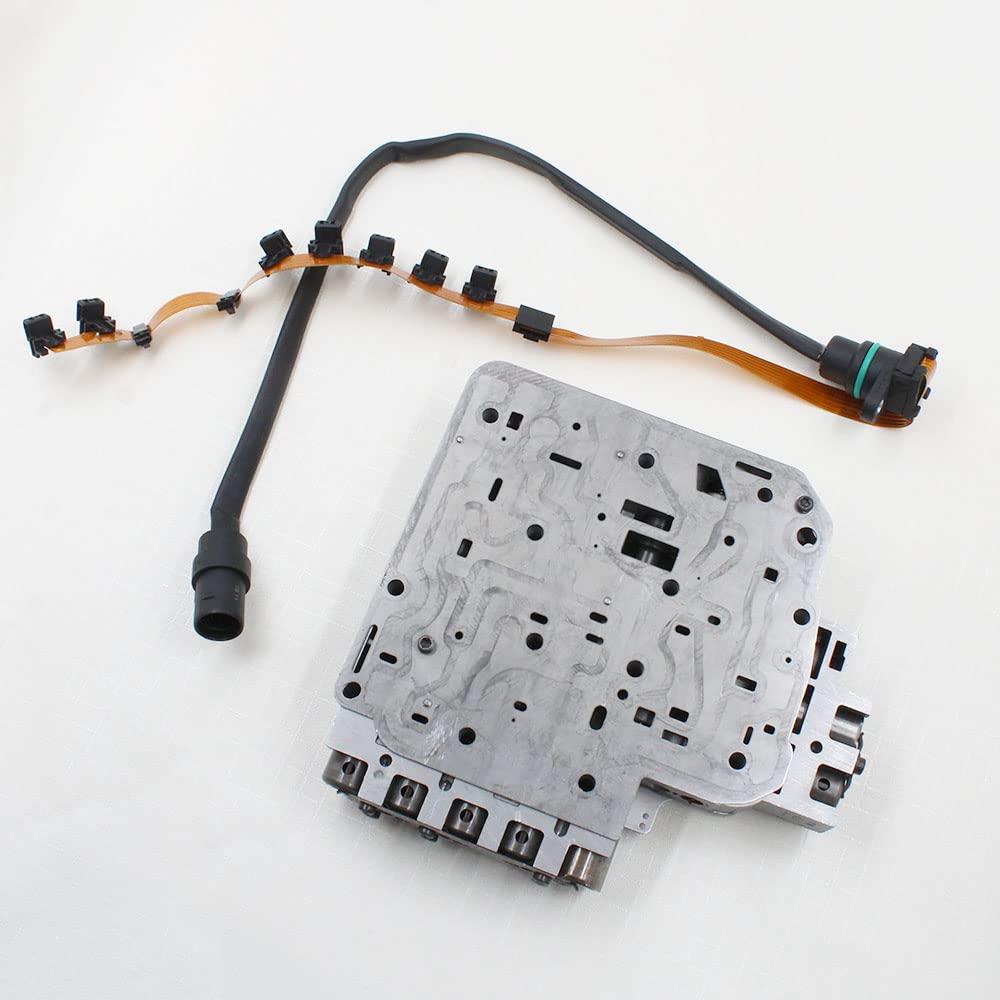 KOAUTO 01M Transmission Valve Body 01M325283A Transmission Wiring Harness 01M325039F For VW 2.0L Jetta Golf MK4 TDI Engine Beetle 4 Speed Automatic Transmission Valve Body