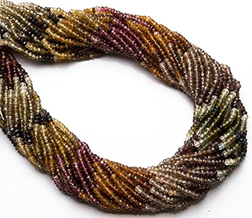Perles saphir toundra facettées 3mm pour sublimer vos looks d'été