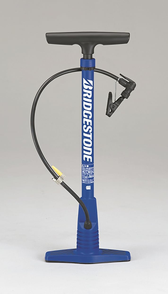 Bridgestone Slim Multi Pump Bicycle Air Pump, Blue, Presta Type, American Type, English PM-G46.A, P4982, A402214BU (SG Standard)
