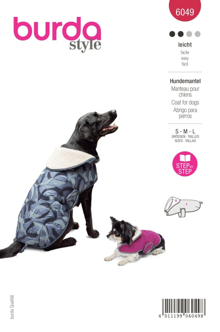 Burda Sewing Pattern 6049 Coats A (S-M-L)