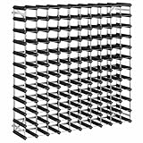 De plus, fabriqué en acier galvanisé et en bois de pin massif, ce porte-bouteilles est extrêmement stable et durable.Veuillez noter que les bouteilles de vin ne sont pas incluses dans la livraison.