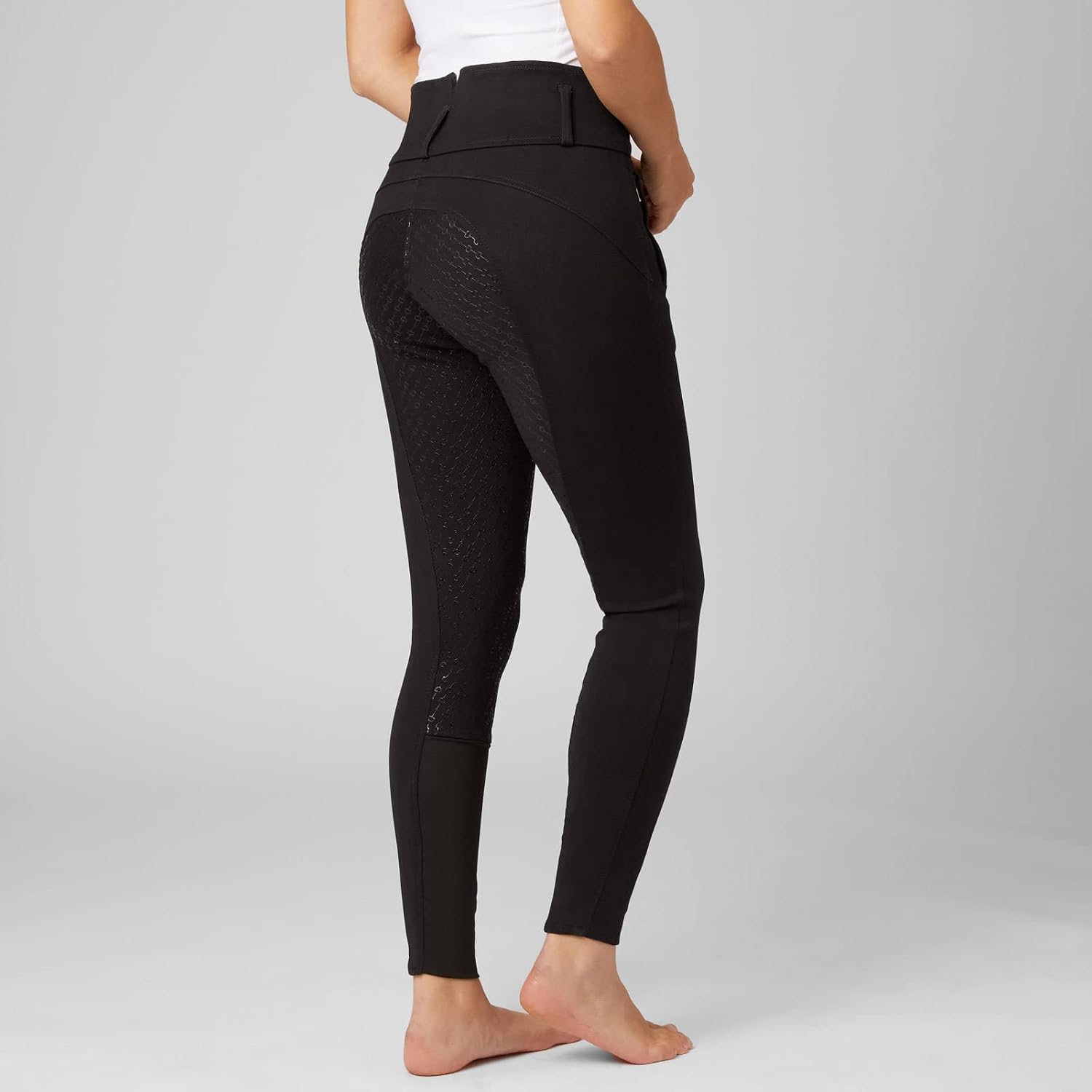 HORZE Daniela Silicone Grip Full Seat Breeches | High Waist Equestrian Riding Pants