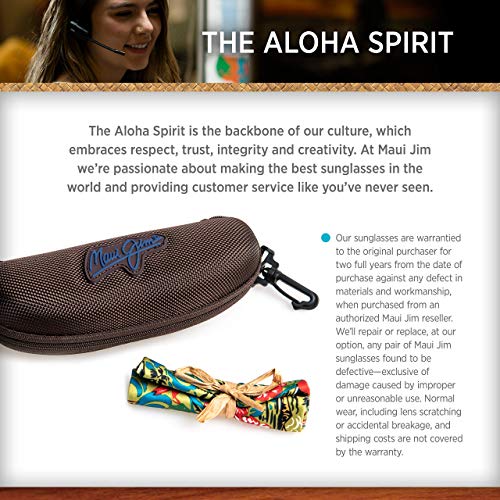 Maui Jim 103-02 Men'S And Women'S Stingray Polarized Wrap Sunglasses thumb #8