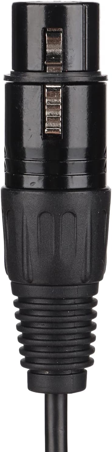 Aviation Headset AB-GA XLR to GA Dual Plugs Headset Adapter 5 pin Female XLR Connector to GA Twin Plugs Aviation Headset Adapter for XLR 5 Pin to GA Dual Plug