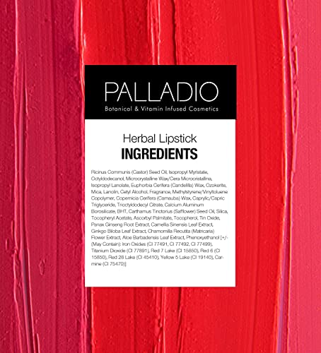 Palladio Herbal Matte Lipstick, Creamy And Full Coverage Long Lasting Matte Lipstick, Royal Rum #TOP2