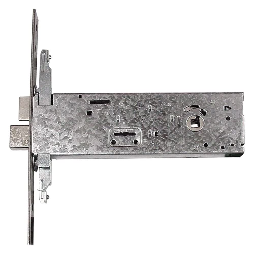Iseo Serratura Infilare Fascia Entrata 90MM Frontale 22MM Cassa 64MM 3CHIAVI Doppia Mappa Serramenti Metallici Chiusura Triplice Scrocco Separato - 4