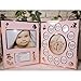 Produktbild Koi Baby Bilderrahmen Mein erstes Jahr klappbar Klapprahmen pink goldfarben Fotorahmen
