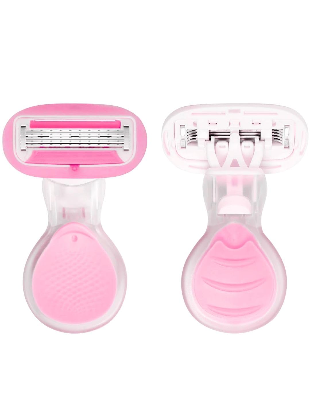 Caredone Body Razor for Women's Hair Removal |1 Pc | With Travel Case | 3-Blade Precision | Smooth & Hassle-Free Shaving on the Go (Pink)