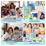 Fidget Toys Set – Anti Stress Spielzeug für Kinder und Erwachsene – Skills Set zur Stressbewältigung und Konzentrationssteigerung – Autismus und ADHS Spielzeug mit Pop It Stressball Infinity Cube