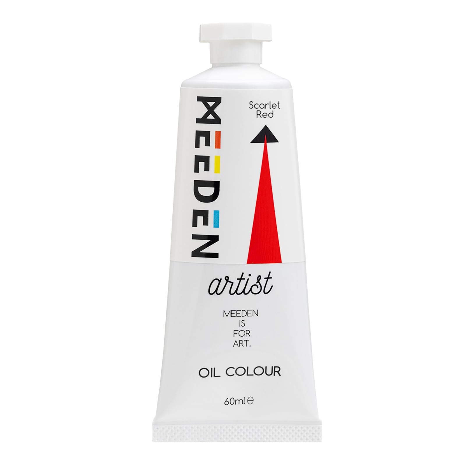 Meeden Scarlet Red Artist Grade Oil Paint: - 60Ml Tube, Professional Art Paints For Canvas Painting