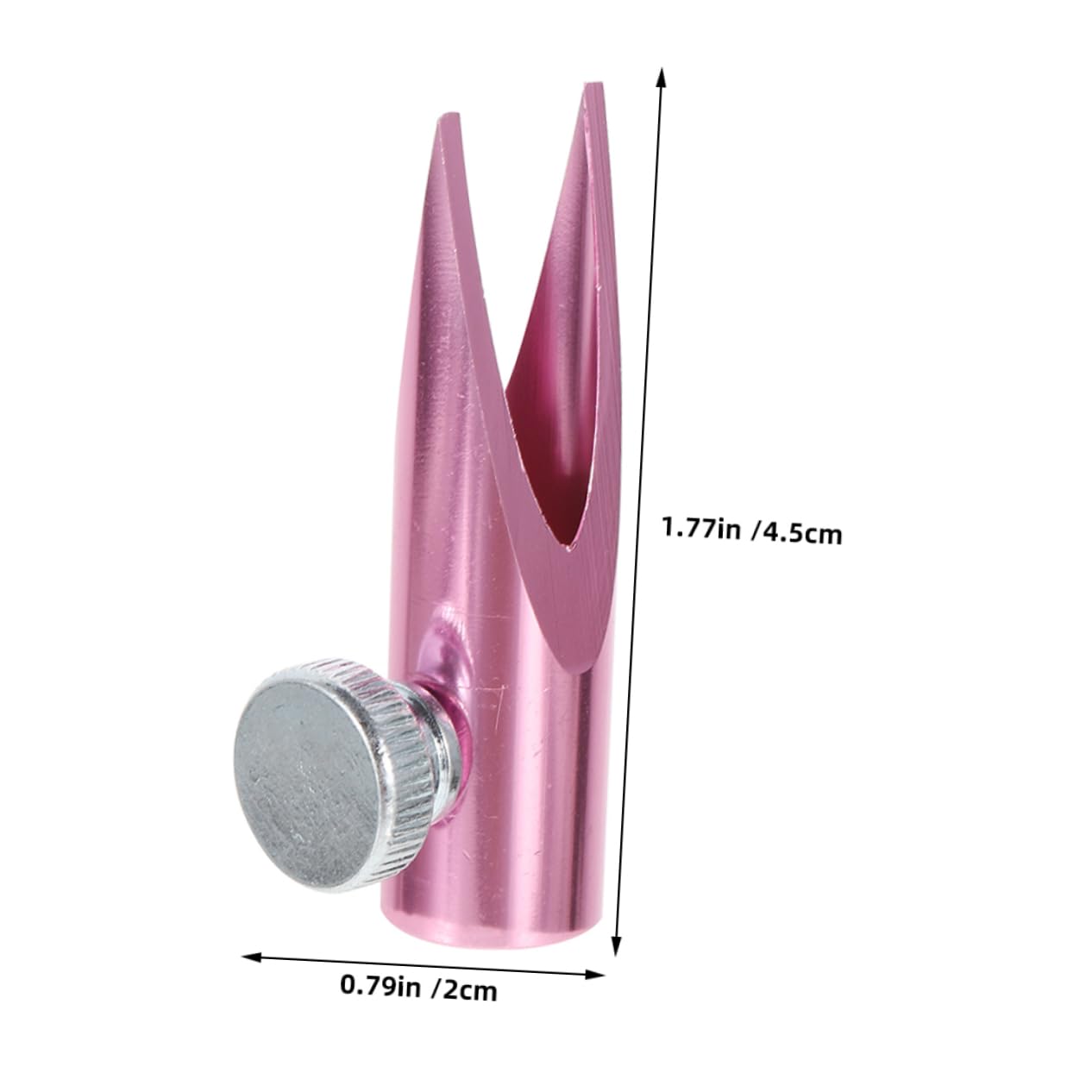 FRCOLOR Handheld Makeup Pencil Sharpener for Women Eyeliner and Lip Pencil Sharpener Dual U-Shape Slots Long Lasting