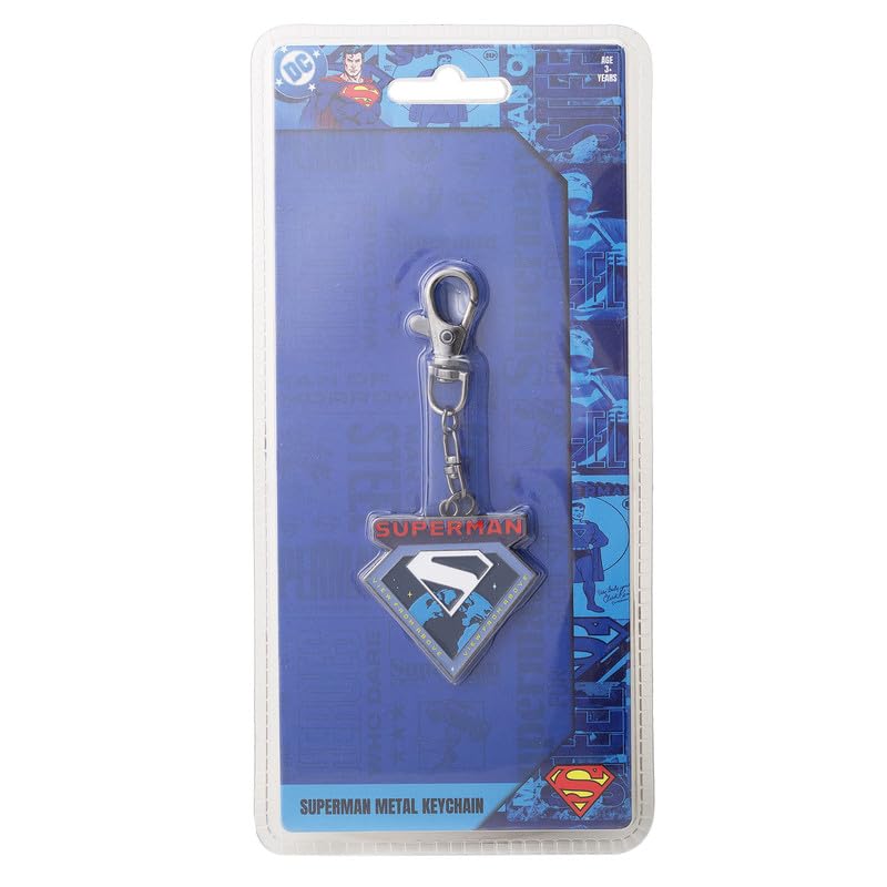 STRIDERS Superman Logo Metal Keychain Stylish Superhero Key Ring for Bike, Car & Backpack-image-31