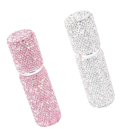 Yinhing Lot de 2 Flacons Rechargeables avec Atomiseur de Parfum en, Flacon Pulvérisateur Miniature pour Voyage avec Design Compact, pour Parfums, Huiles Essentielles, Sprays Corporels – vue 7