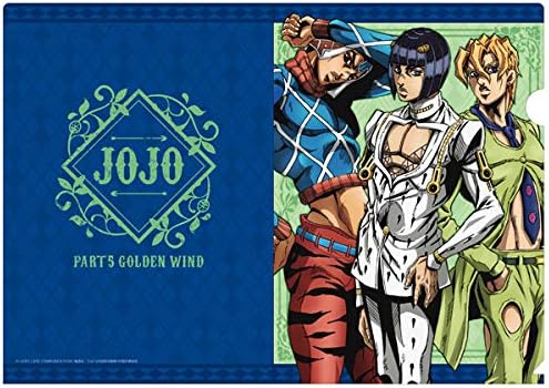 Amazon Tvアニメ ジョジョの奇妙な冒険 黄金の風 クリアファイル ブチャラティ ミスタ フーゴ アニメ 萌えグッズ 通販