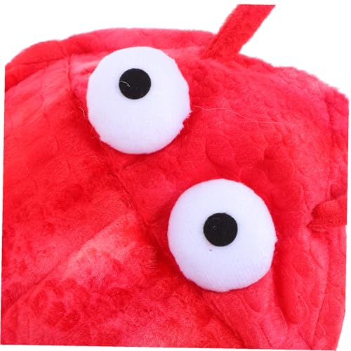 Disfraz de langosta para perro rojo talla XS miniatura 3