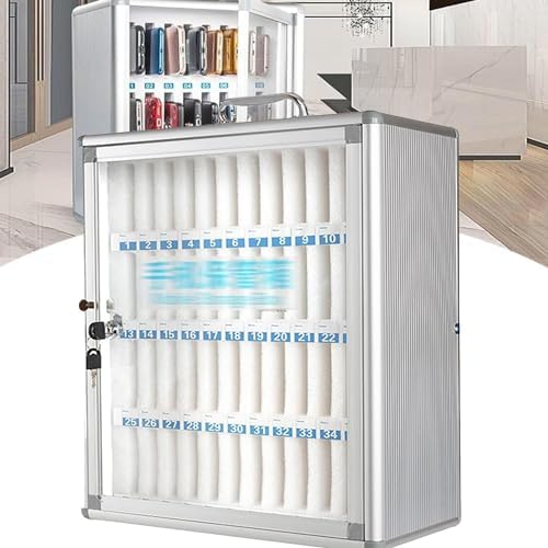 Casier mural portable en aluminium idéal pour la concentration dans les écoles