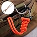 JREEPEE 3-Pack Tactical Paracord Carabiner Keychain – Adjustable Rope Lanyard with Triangle Clip for Outdoor Survival, Camping, Hiking, EDC & Fishing Gear Accessories