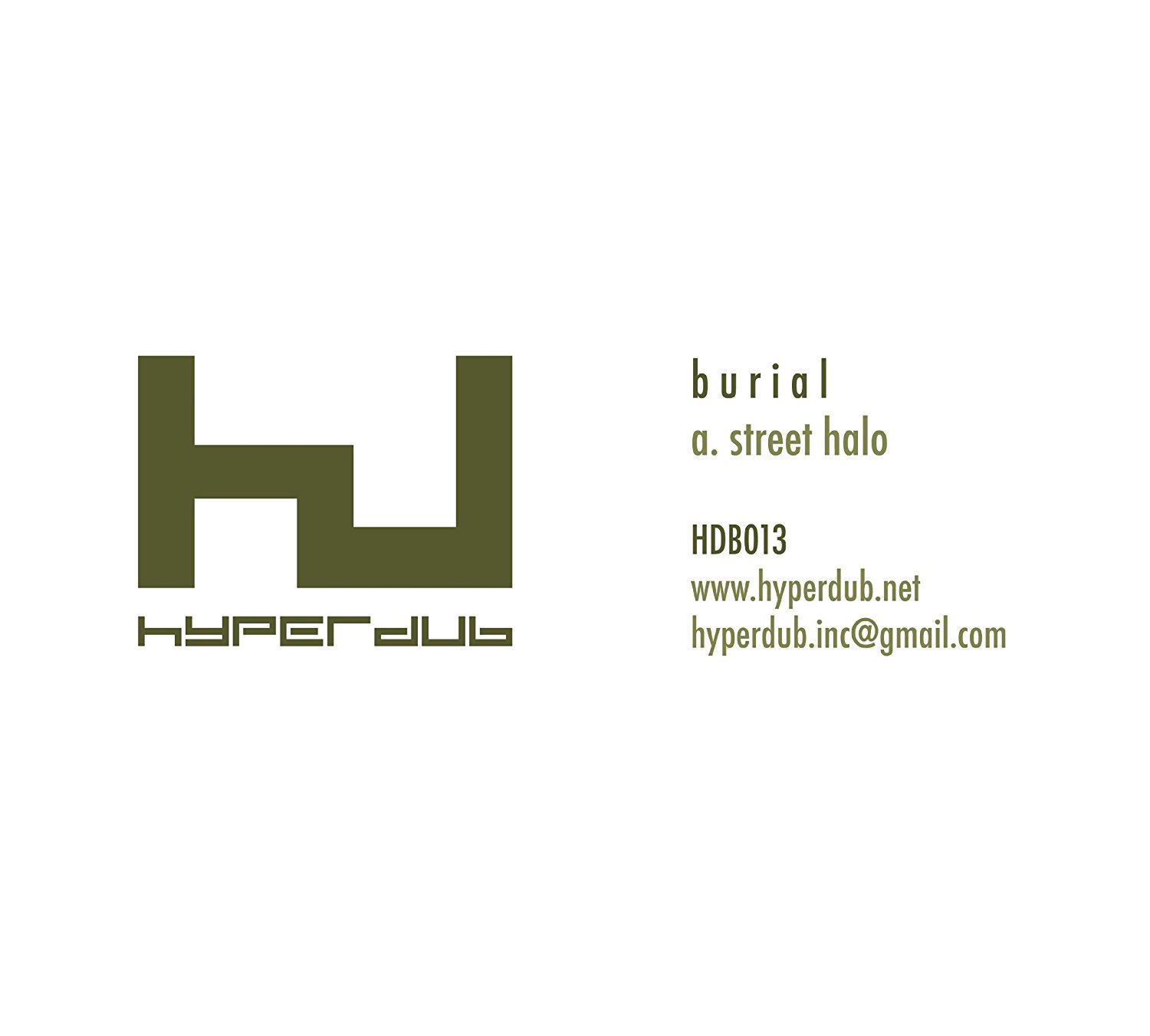BURIAL - Street Halo - Vinyl (12"")