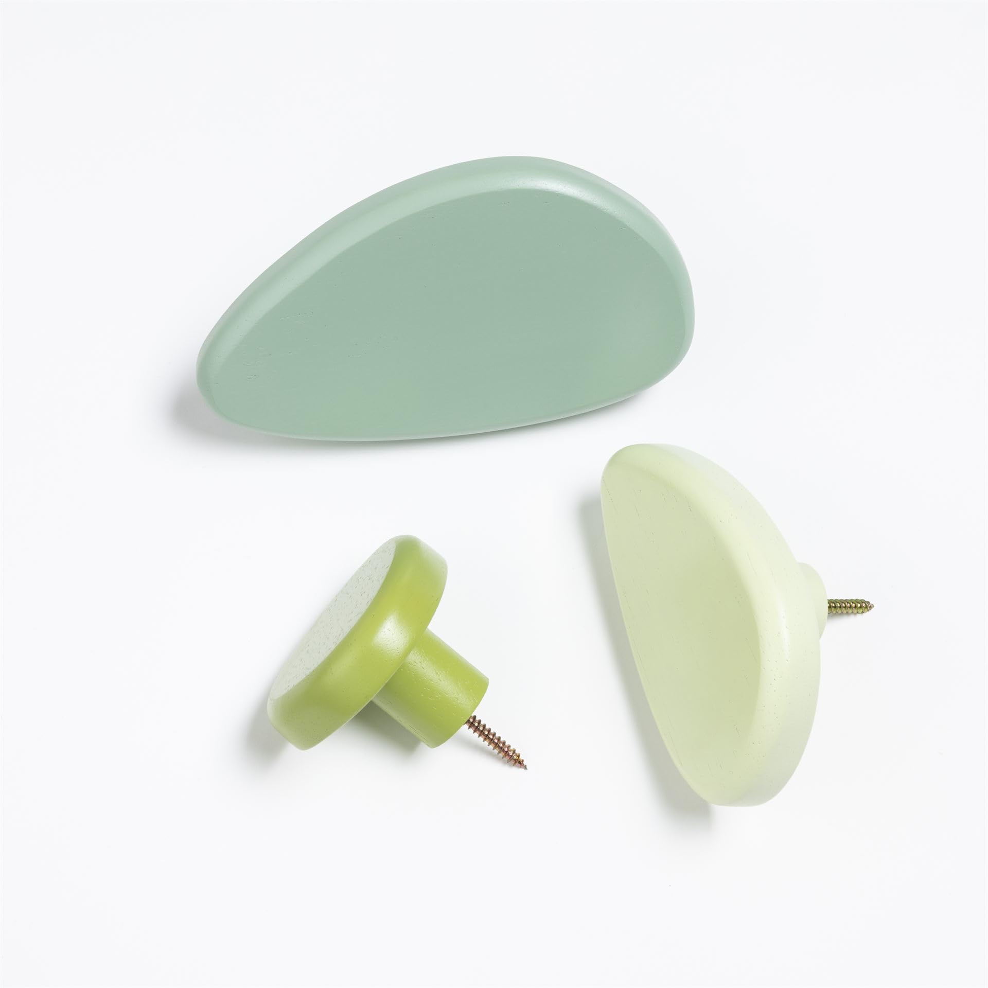 Ganci Da Parete In Ghisa A Forma Di Palma - Set Da 3, Finitura Nera Rustica, Decorazione Tropicale Per Appendere Cappotti E Asciugamani