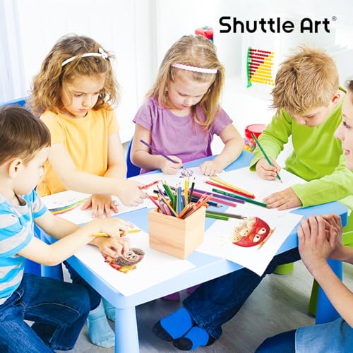 image for Shuttle Art Colored Pencils Bulk, 408 Pack Coloring Pencil Set Plus 20